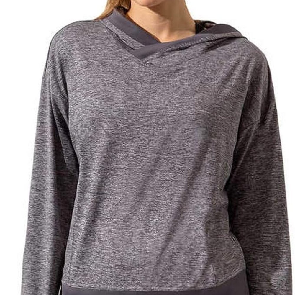 Mondetta Ladies' Purple Soft Hoodie - Size Medium